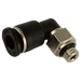 FT Pro 1/8" NPT X 1/8" Micro Male Elbow PL1/8-N01C - FluidAirFittings
