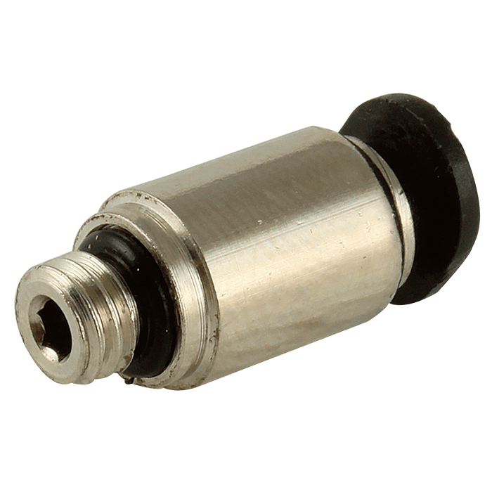 FT Pro 1/8" NPT X 5/32" Micro Male Stud Round Body POC5/32-N01C - FluidAirFittings