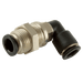 FT Pro 5/32" Micro Elbow Bulkhead PLM5/32C - FluidAirFittings