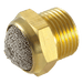 FT Pro 3/8" BSPP Male Domed Silencer 1870110 - FluidAirFittings