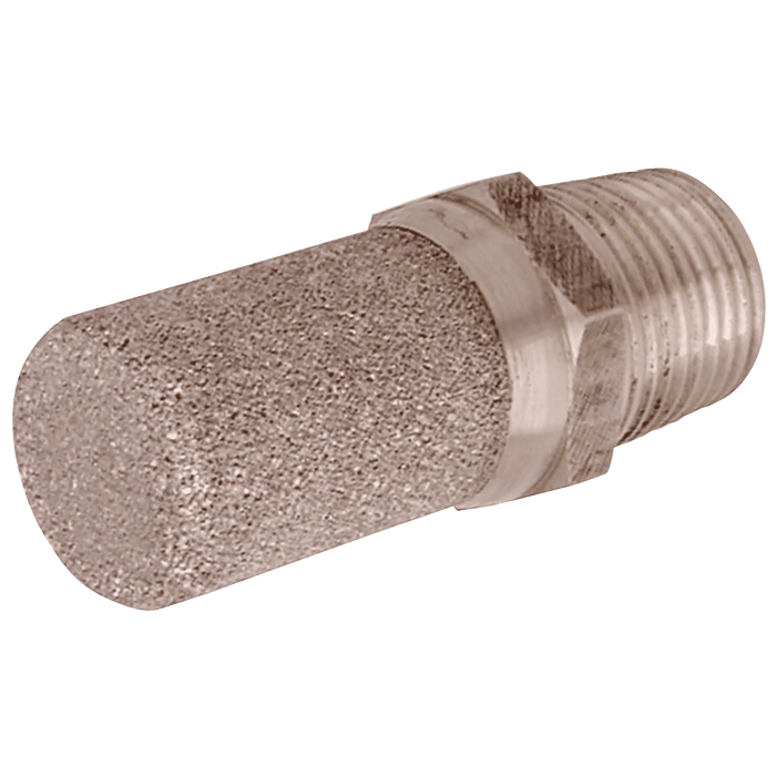 FT Pro 1/4" BSPP Male Silencer S70-14 - FluidAirFittings
