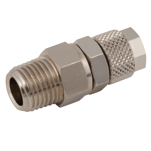 FT Pro - C1X-12/8-3/8 12/08MM OD X 3/8" BSPT Swivel Male Stud - FluidAirFittings