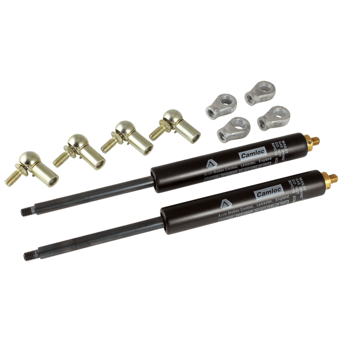 Camloc 8-18 Swift Gas Spring 100MM STRAIGHTOKE-650N FLOSWV08100 - FluidAirFittings