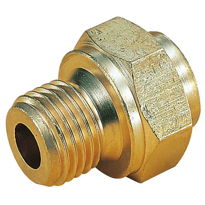 IMI Norgren 1/4" BSPP Male X 3/8" OD Straight Adaptor 34034818 - FluidAirFittings