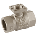 FT Pro - LV4500-1 1" BSPP Brass Ball Valve Brass - FluidAirFittings