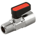 Aignep British Gas 1/2" BSPM X 1/2" BSPF Brass Ball Valve Gas Mini 1614719 - FluidAirFittings