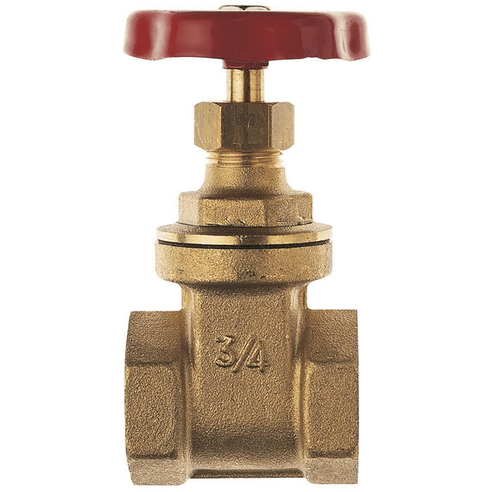 FT Pro 3" BSP Female Heavy Brass Gate Valve GV157-3 - FluidAirFittings