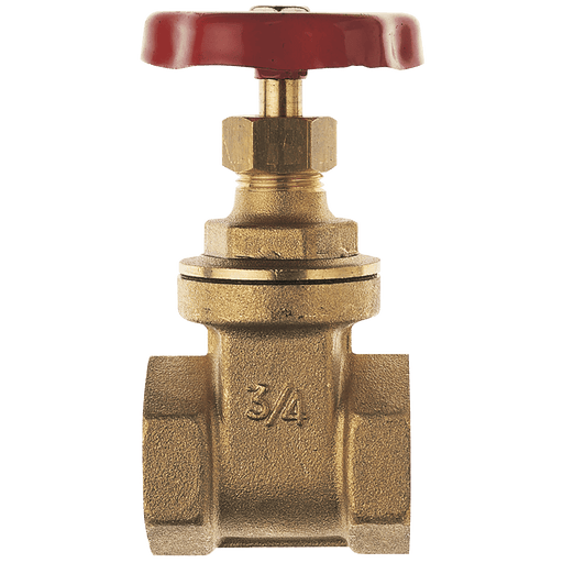 FT Pro 1.1/2"BSP Female Heavy Brass Gate Valve GV157-112 - FluidAirFittings