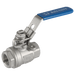 Haitima 1/2" NPT 316 SS Ball Valve 2PIECE PTFE Seal BV2NP-12 - FluidAirFittings