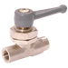 Parker Legris 3/8" BSPF X 10MM 12MM OD Ball Valve 2/2 with Push-In LE-0446 10 17 - FluidAirFittings