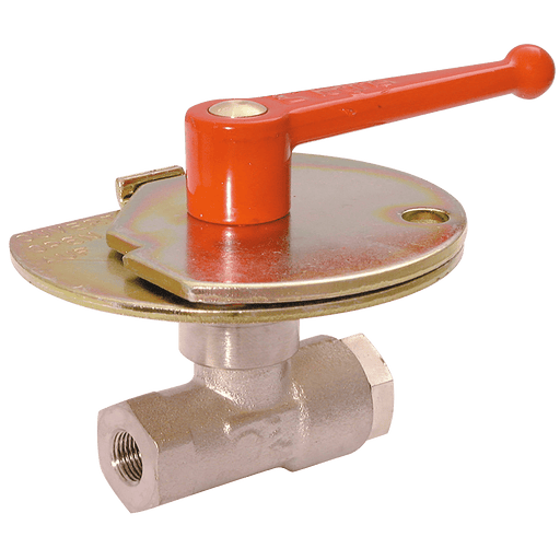 Parker Legris 3/4" BSPF X 18MM OD Ball Valve Nickel plated LE-0439 18 27 - FluidAirFittings