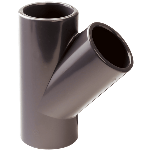 Comer 32MM UPVC 45 Tee TY-32-UPVC - FluidAirFittings