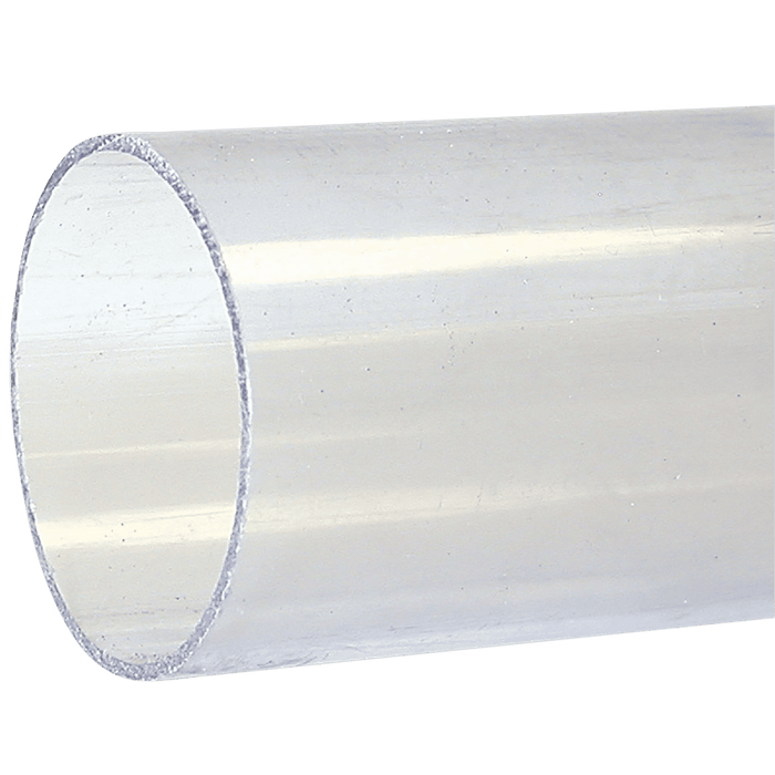 Comer 40MM OD X 3.0MM Clear UPVC Pipe 5M CUPVC/TUBE4030 - FluidAirFittings