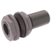 Comer 4" ID UPVC Equal Tank Connector Dark Grey TC93-4-UPVC - FluidAirFittings