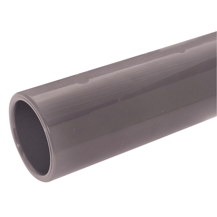 Comer 1.1/2" 48.3MM OD X 2.8MM Class-C ABS 6M ABS/CTUBE-6-112 - FluidAirFittings