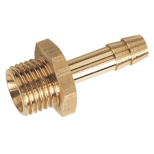 FT Pro 1/2" BSPP Male X 5/16" Straight Hose Tail GT21/08 - FluidAirFittings