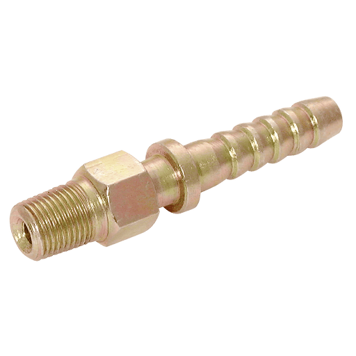 FT Pro - SMH12-34 1/2X3/4 Hose Tail c/w Safety Lock Collar - FluidAirFittings