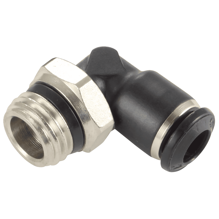 Aignep 6MMOD X 1/2" Male Swivel Elbow BSPT 55111-6-1/2 - FluidAirFittings