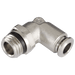 Aignep 5/16" OD X 1/4" NPT SWL Elbow Male 8911100009 - FluidAirFittings