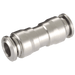 Aignep 5/32" OD Tube Equal Straight Nickel Plated 8904000002 - FluidAirFittings