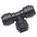 John Guest 3MM OD Equal Tee LM0203E - FluidAirFittings