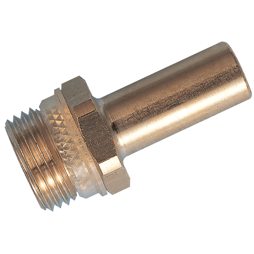 John Guest JPSA06/02SUP -6MM Tube OD X 1 /8" Super Thread - Stem Adapter RM050611 - FluidAirFittings