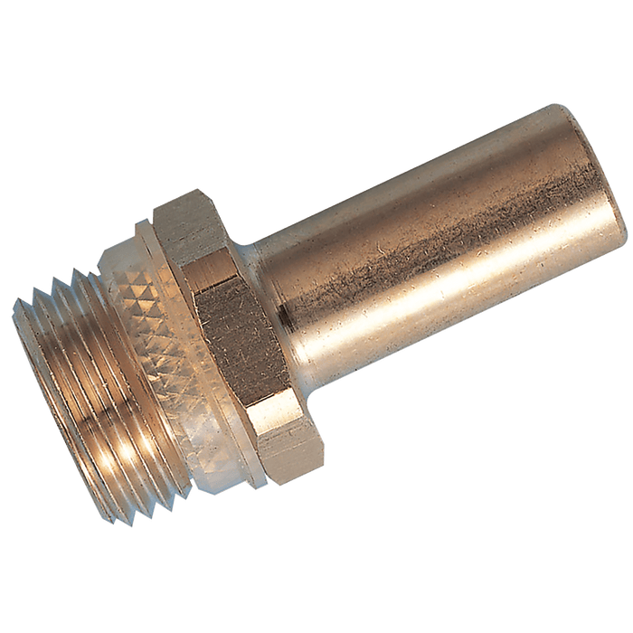 John Guest JPSA06/02SUP -6MM Tube OD X 1 /8" Super Thread - Stem Adapter RM050611 - FluidAirFittings