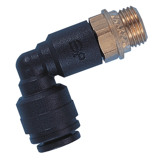 John Guest SWIV.ELB.SUPER.BRASS 10 1/4 RM091012 - FluidAirFittings