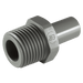 John Guest 3/16" OD X 1/8" NPT Male Stem Adaptor PI050621S - FluidAirFittings