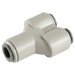 John Guest 3/8" OD X 5/16" OD Unequal Y Connector PI241210S - FluidAirFittings