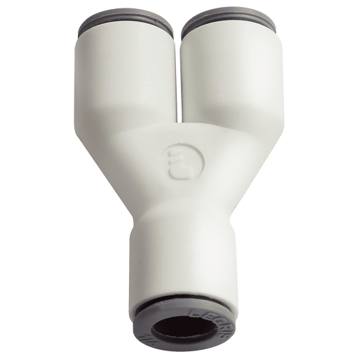 Parker Legris LIQUIfit 3/8" OD Equal Y Connector LE-6340 60 00W - FluidAirFittings