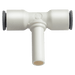 Parker Legris LIQUIfit 1/4" OD Plug in Equal Branch Tee LE-6388 56 00W - FluidAirFittings