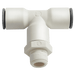 Parker Legris LIQUIfit 6MM 3/8" BSPT Male Branch Tee LE-6508 06 17W - FluidAirFittings