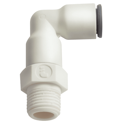 Parker Legris LIQUIfit 6MM 1/8 BSPT Male LIQUIFIT Stud Elbow LE-6509 06 10W - FluidAirFittings