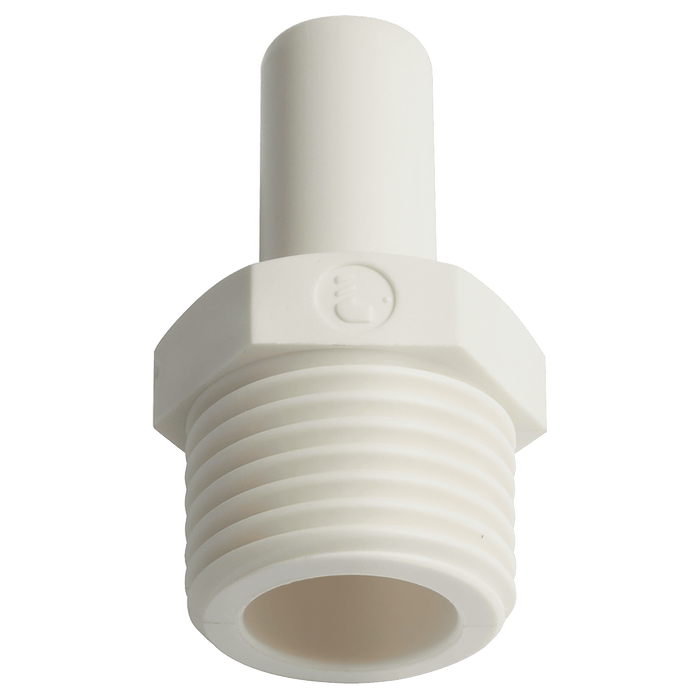 Parker Legris LIQUIfit 8MM 1/4 BSPT Male Stud Standpipe LE-6521 08 13W - FluidAirFittings