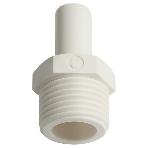 Parker Legris LIQUIfit 6MM 1/4 BSPT Male Stud Standpipe LE-6521 06 13W - FluidAirFittings