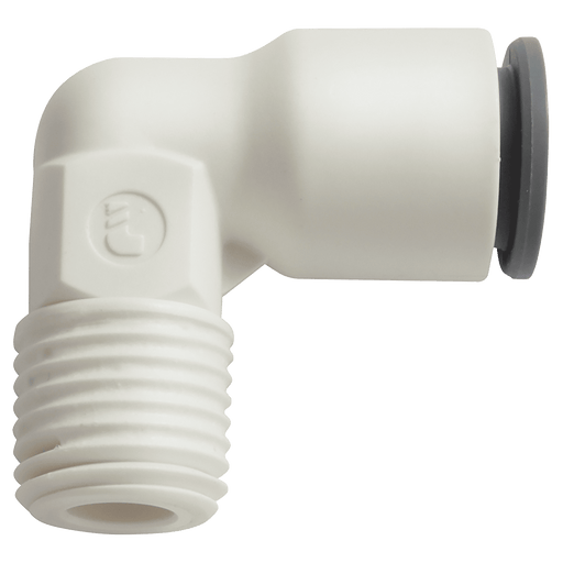 Parker Legris LIQUIfit 6MM 3/8 BSPT Male LIQUIFIT Fixed Elbow LE-6579 06 17W - FluidAirFittings