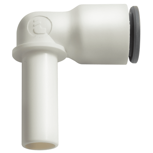 Parker Legris LIQUIfit 6MM Equal LIQUIFIT Plug-In Elbow LE-6382 06 00W - FluidAirFittings