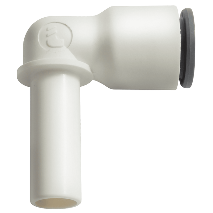 Parker Legris LIQUIfit 6MM Equal LIQUIFIT Plug-In Elbow LE-6382 06 00W - FluidAirFittings