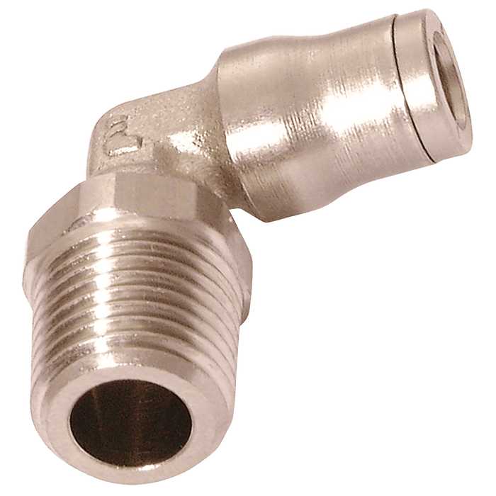 Parker Legris 14MM X 1/2" Male Stud Elbow BSPT LE-3609 14 21 - FluidAirFittings