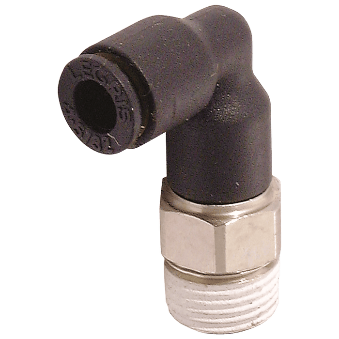 Parker Legris 12MM OD X 3/8" EXT.MALE Stud Elbow LE-3129 12 17 - FluidAirFittings