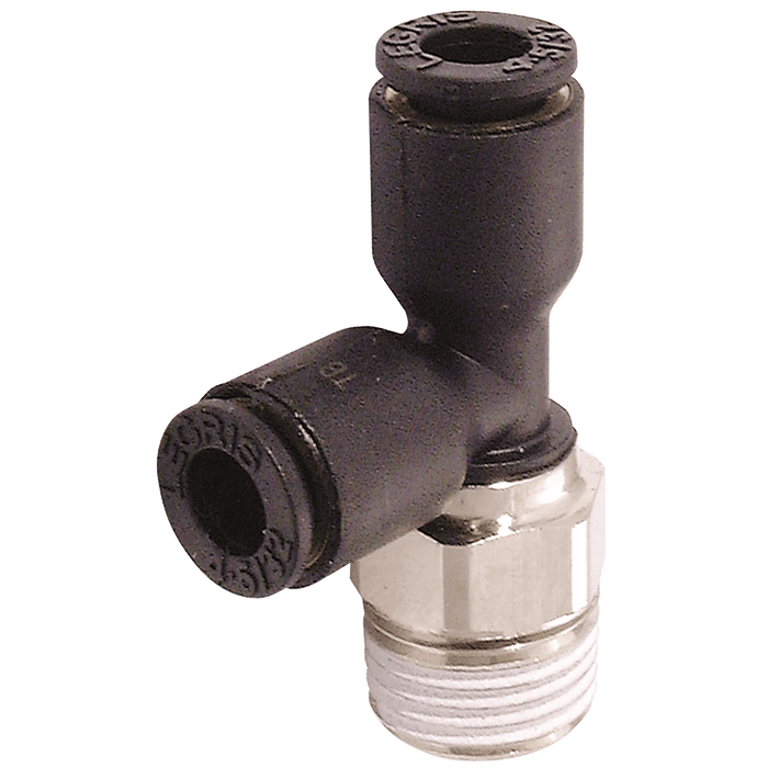 Parker Legris 12MM X 1/4" Male Stud Run Tee BSPT LE-3103 12 13 - FluidAirFittings