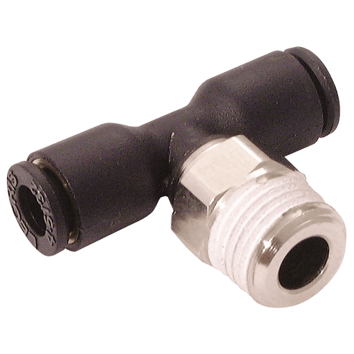 Parker Legris 6MM X 1/8" Male Stud Branch Tee LE-3108 06 10 - FluidAirFittings