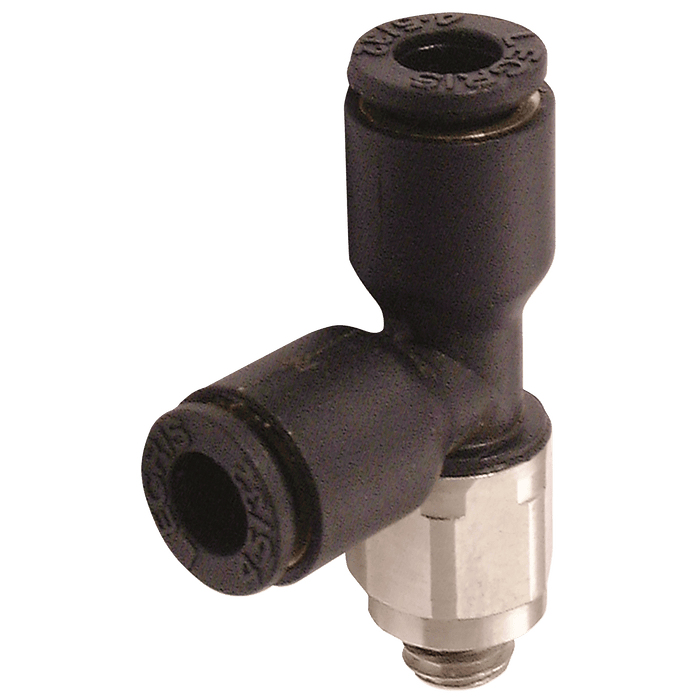 Parker Legris 6MM X M5X0.8 Male Stud Run Tee LE-3193 06 19 - FluidAirFittings
