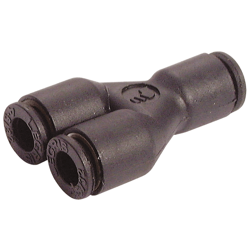 Parker Legris 12MM Single Equal Y Piece LE-3140 12 00 - FluidAirFittings