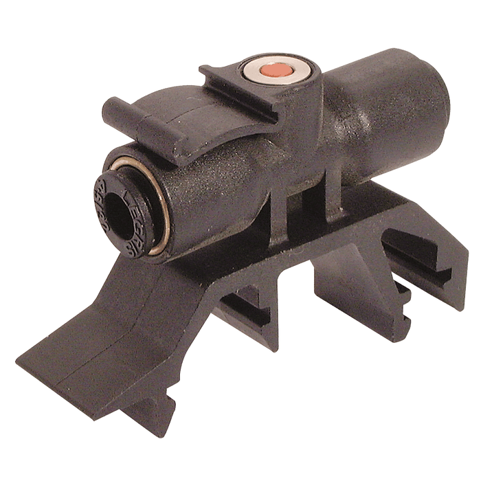 Parker Legris 8MM Din Rail Connector - 2 Tubes LE-3379 08 00 - FluidAirFittings