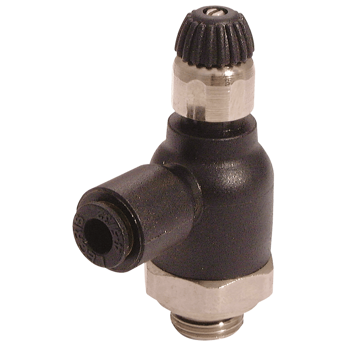 Parker Legris 8MMX1/8" Compact Exhaust BSPP LE-7060 08 10 - FluidAirFittings