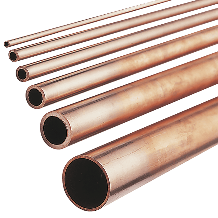22MM OD X 20.0MM ID 3M Copper Tubing EN12449 MTS-22 - FluidAirFittings