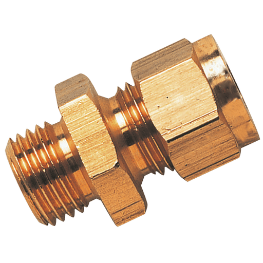 FT Pro - MSP14-12 1/2" BSPP Male X 1/4" OD Male Stud - FluidAirFittings