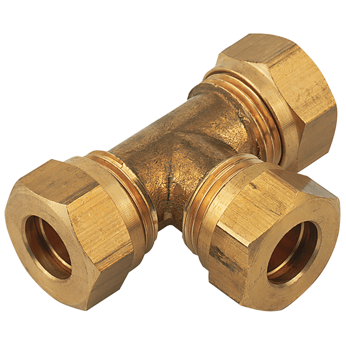 FT Pro - TE34 MM OD X MM ID Equal Tee - FluidAirFittings